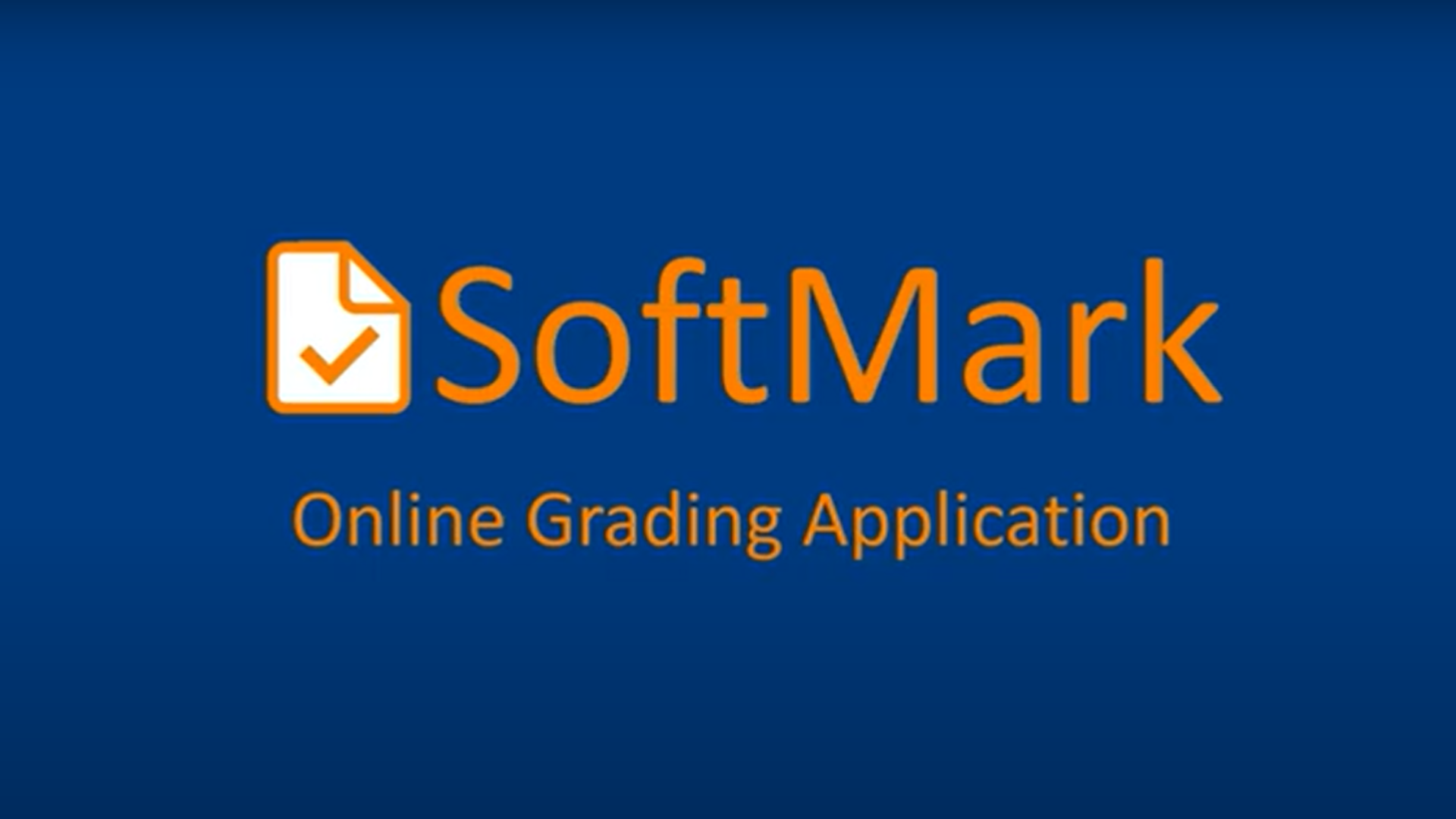 Online grading application by AICET