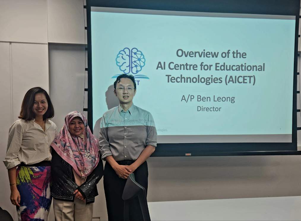 AICET Showcases Generative AI Coaching in High-Level Academic Exchange