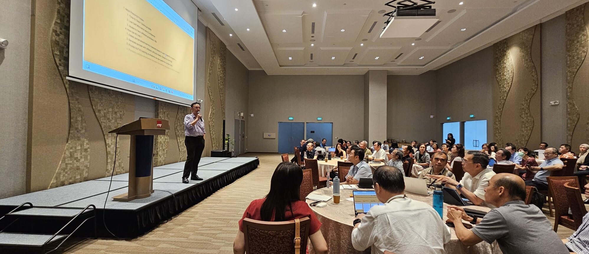 Empowering the Next Generation: AICET Director Shares AI Vision with ITE Senior Leaders